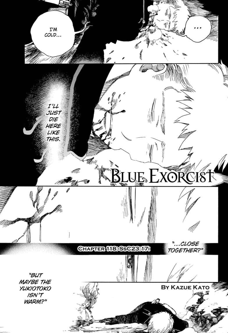 Ao No Exorcist: Chapter 118 - Page 1